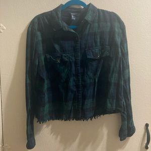Distressed Forever 21 Flannel